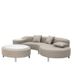 All Weather Outdoor Loungeset Yvonne Bank Beige