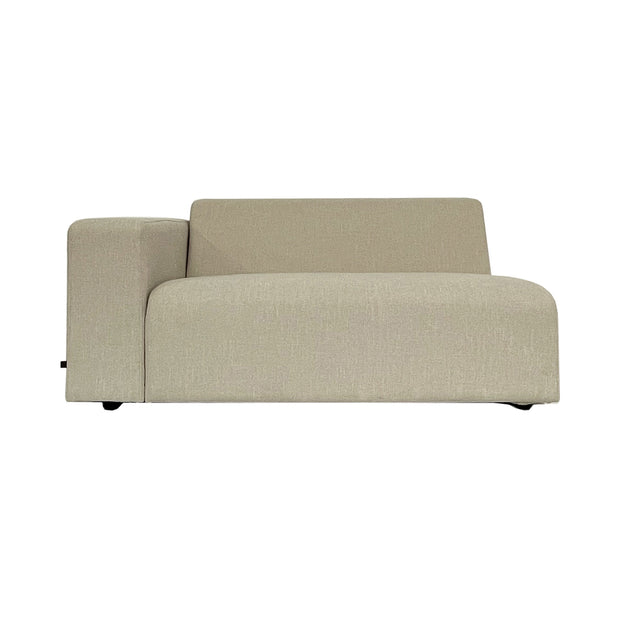 All Weather Outdoor Elementenbank Max Beige Arm Links