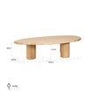 Salontafel Oakley (Natural oak)