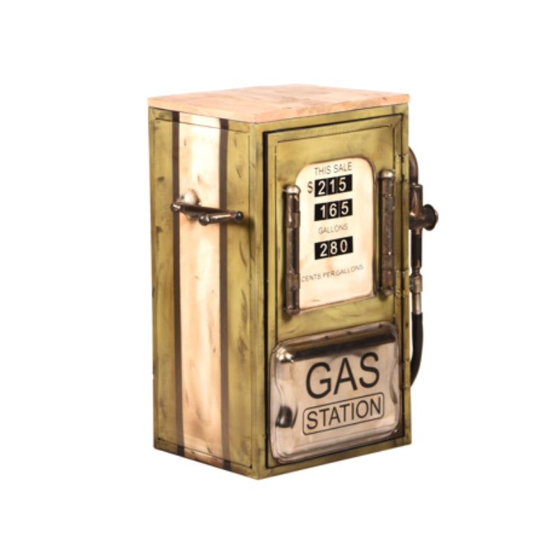 Bijzettafel Vintage benzinestation