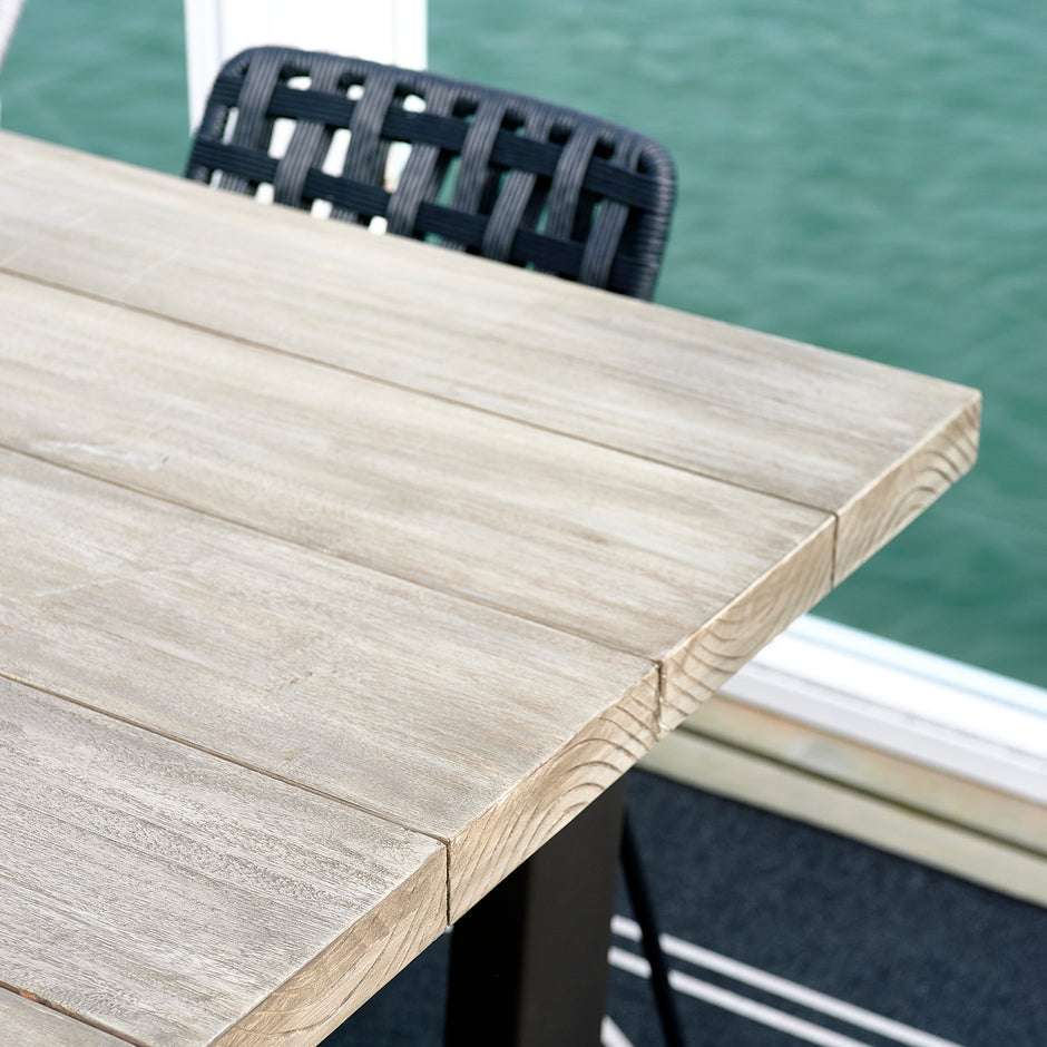 Bondi Beach Outdoor Eettafel 220x100 Grijs