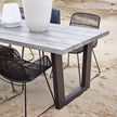 Bondi Beach Outdoor Eettafel 220x100 Grijs