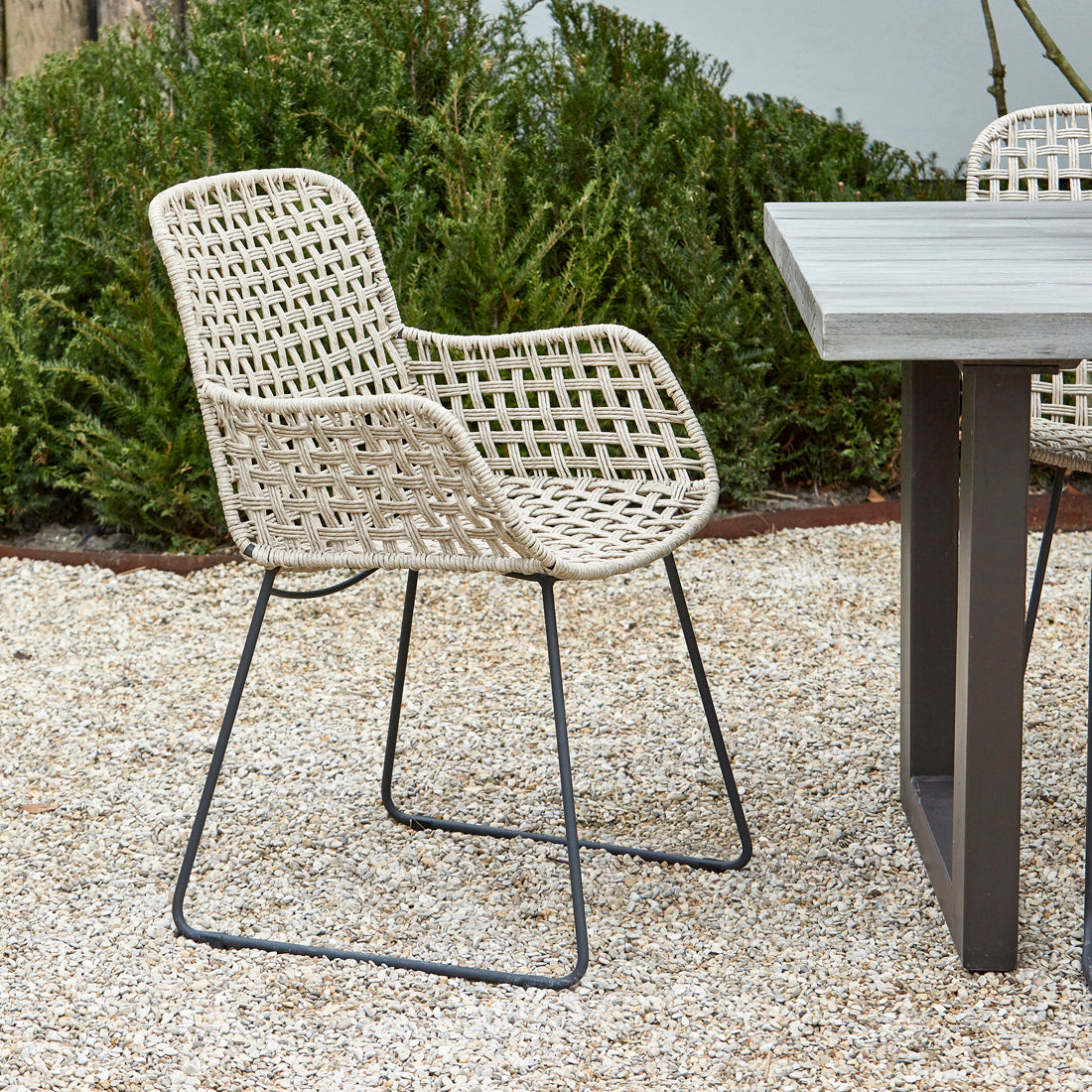 Jakarta Outdoor Stoel met Armleuning