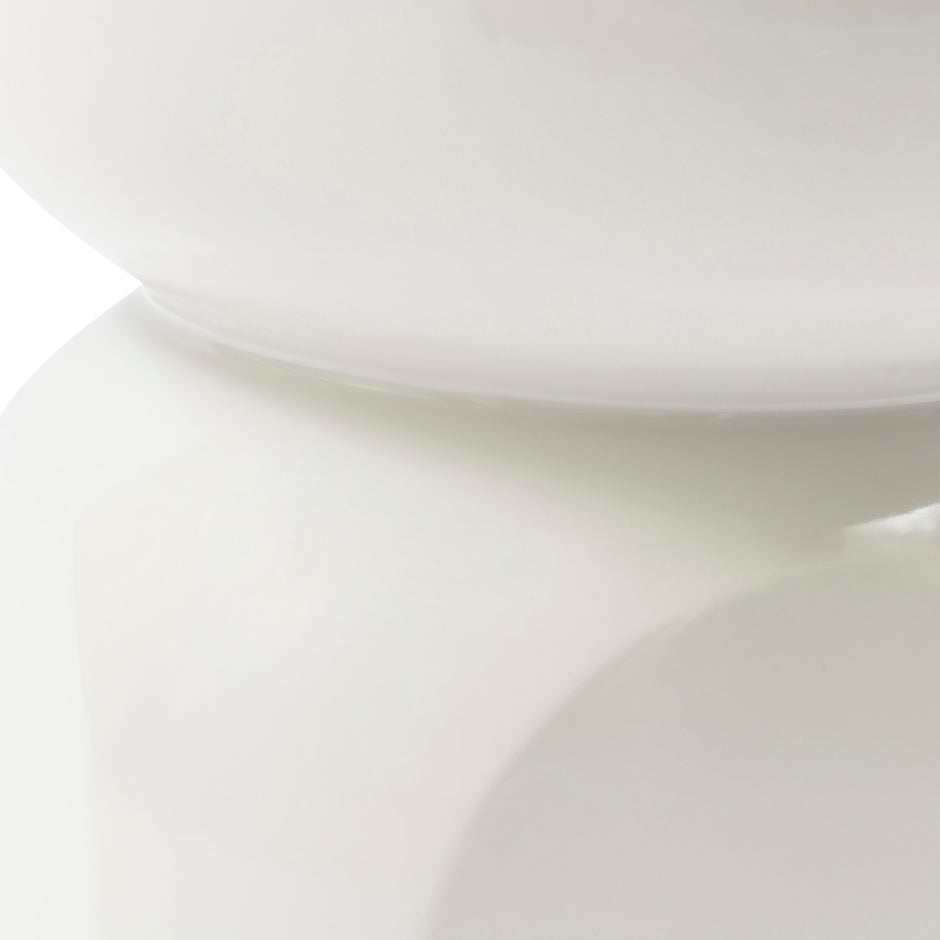 Bijzettafel Porto ET Puur Wit ⌀37 cm