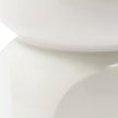 Bijzettafel Porto ET Puur Wit ⌀37 cm