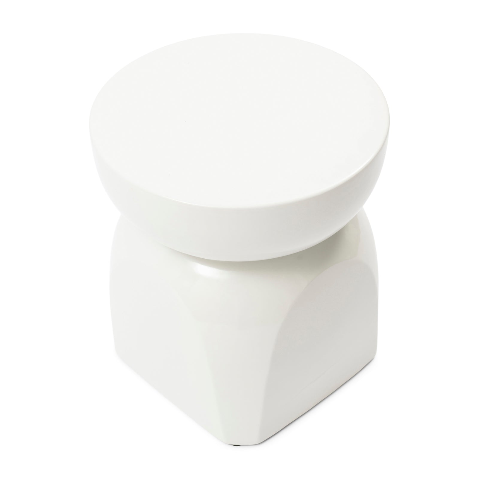 Bijzettafel Porto ET Puur Wit ⌀37 cm