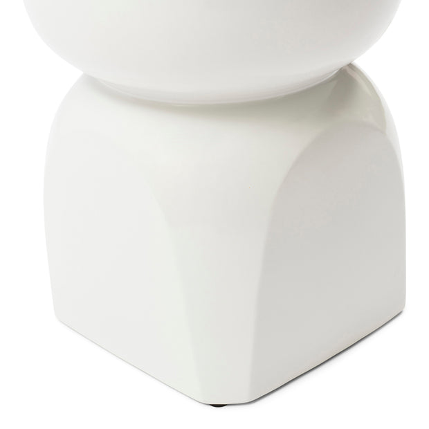 Bijzettafel Porto ET Puur Wit ⌀37 cm