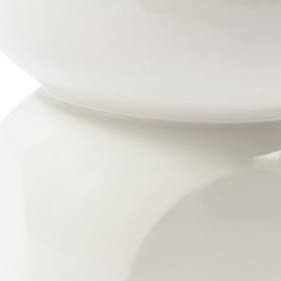 Bijzettafel Porto ET Puur Wit ⌀37 cm