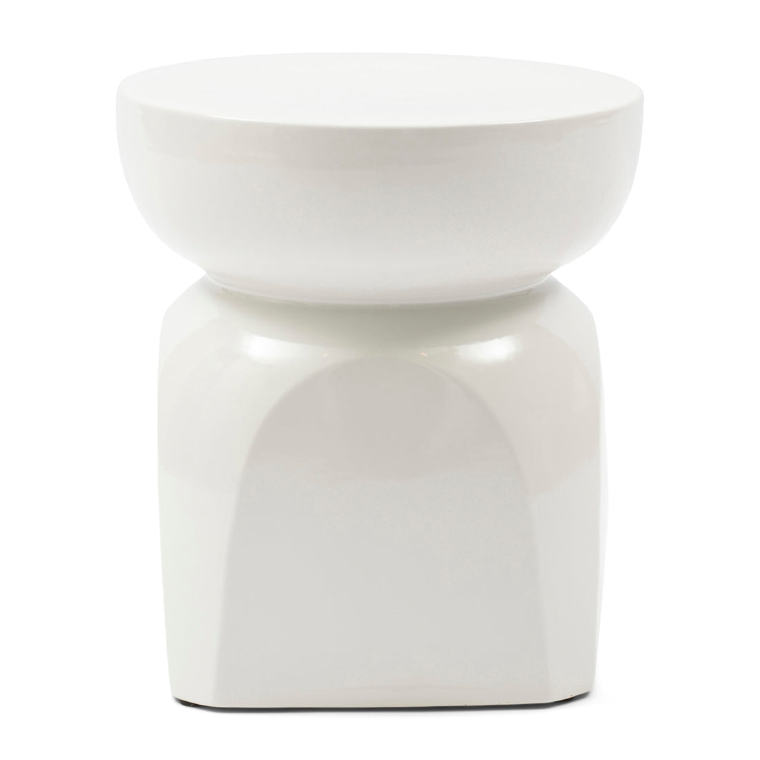 Bijzettafel Porto ET Puur Wit ⌀37 cm