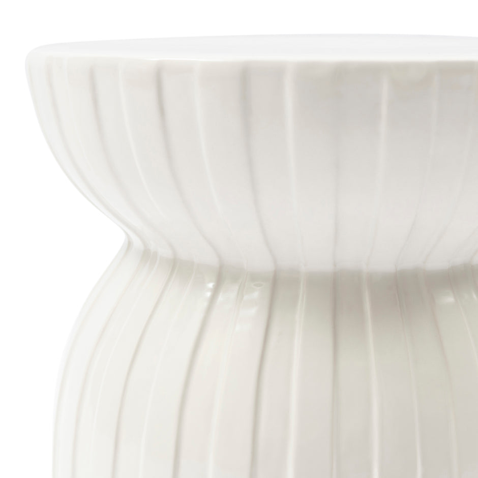 Bijzettafel Sintra ET Pure White ⌀35 cm