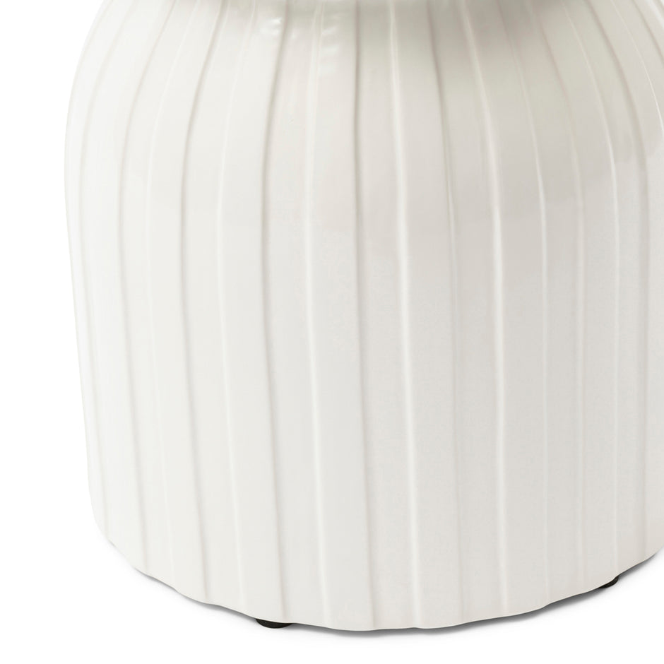 Bijzettafel Sintra ET Pure White ⌀35 cm