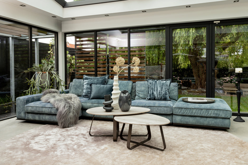 Salontafel Muka Hoog Wit Marmer
