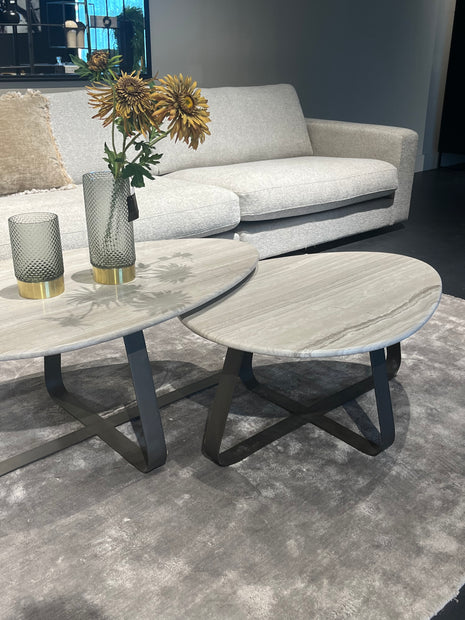Salontafel Muka Hoog Wit Marmer