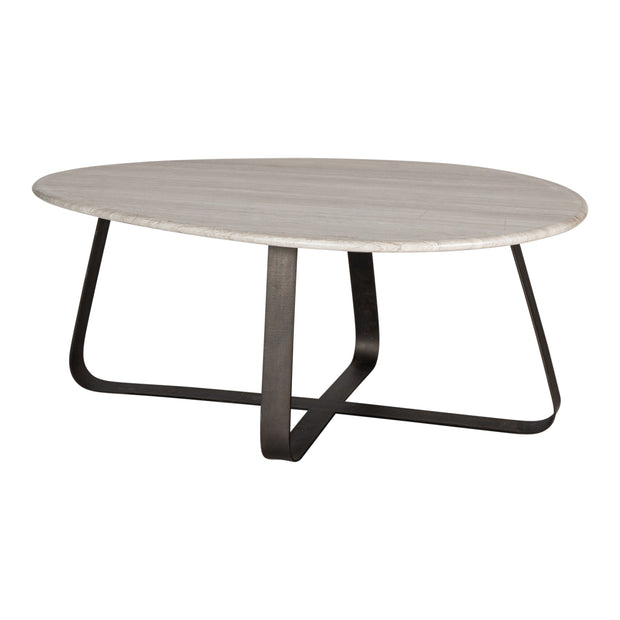 Salontafel Muka Hoog Wit Marmer