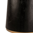 Eettafel Arca Vaes Black / Gold Rond