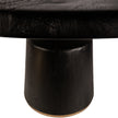 Eettafel Arca Vaes Black / Gold Rond