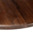 Eettafel Arca Veas Brown-Gold Rond