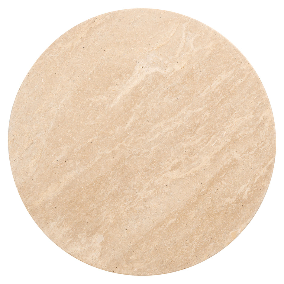 Bijzettafel Biltmore Italian Travertine (Beige)