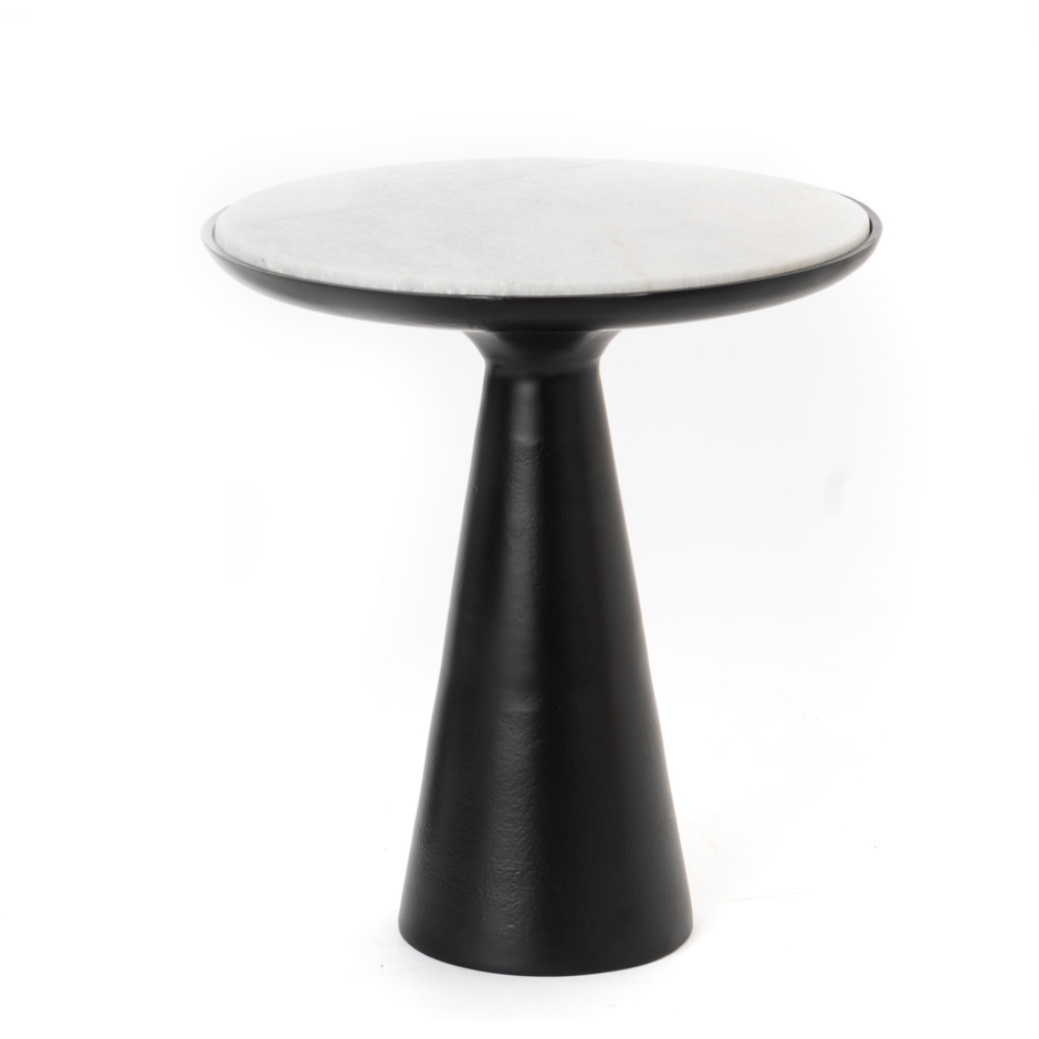 Bijzettafel Essy | Zwart | 38 cm