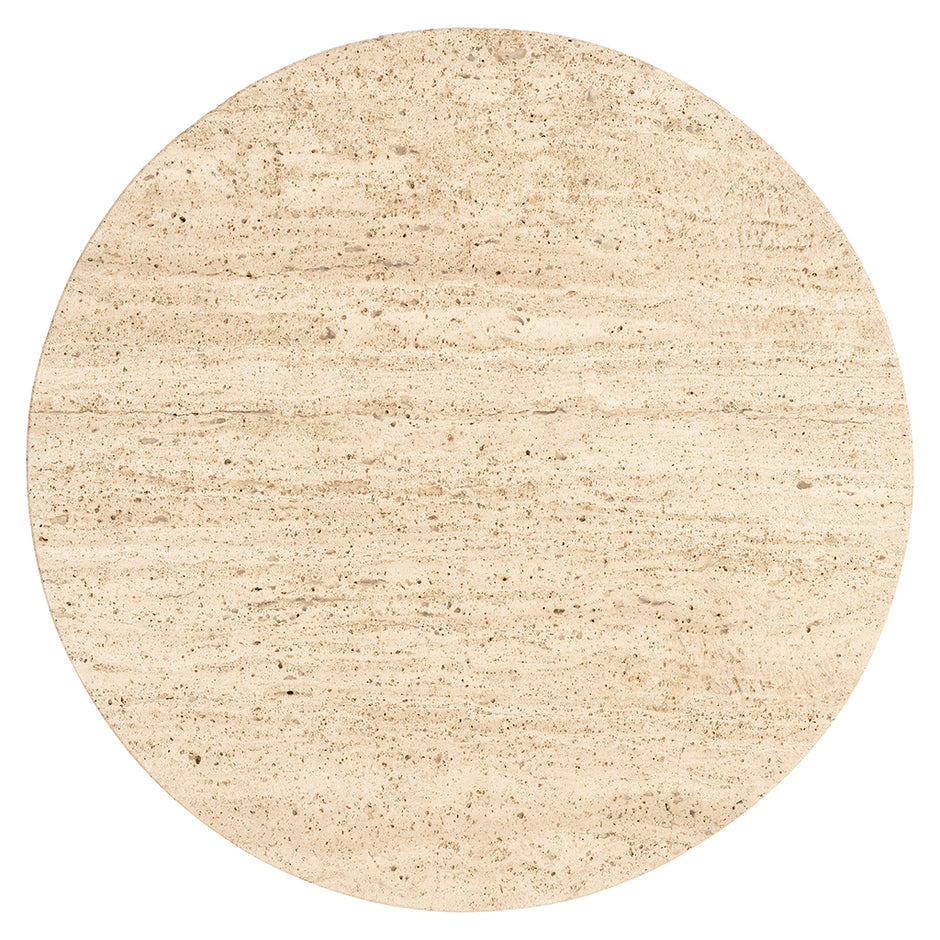 Bijzettafel Hampton 45Ø (Brown)