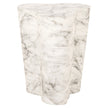 Bijzettafel Rockyard Indoor / Outdoor faux wit marmer (White)