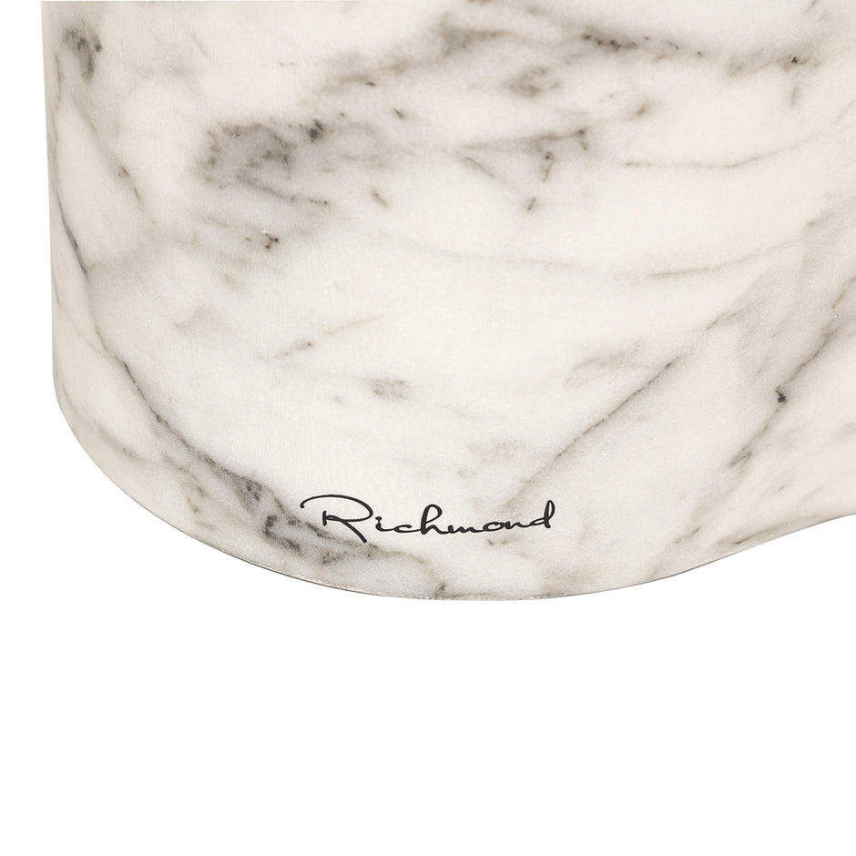 Bijzettafel Rockyard Indoor / Outdoor faux wit marmer (White)