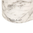 Bijzettafel Rockyard Indoor / Outdoor faux wit marmer (White)