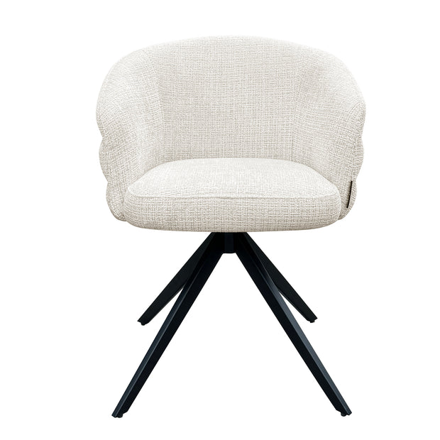 Draaistoel Serenity beige chenille (Niagara 902 beige Chenille)