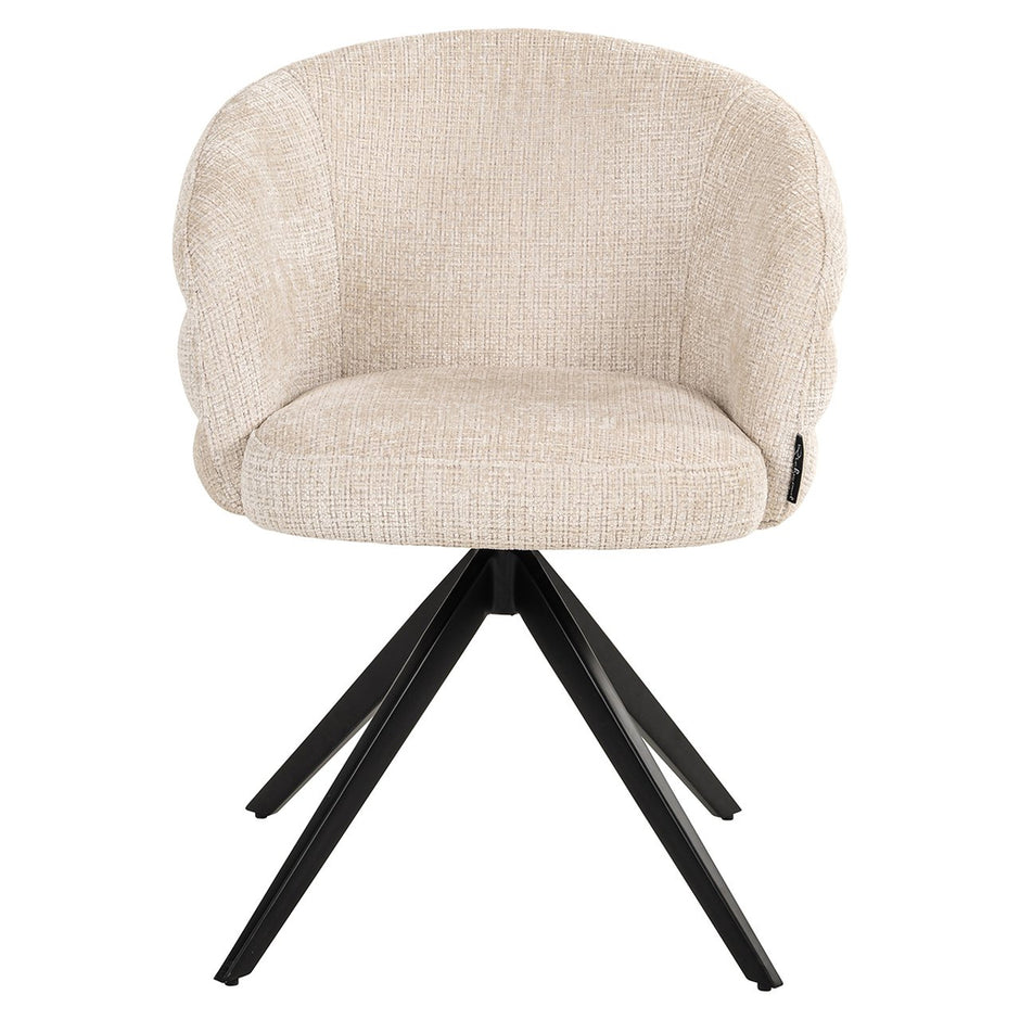 Draaistoel Serenity beige chenille (Niagara 902 beige Chenille)