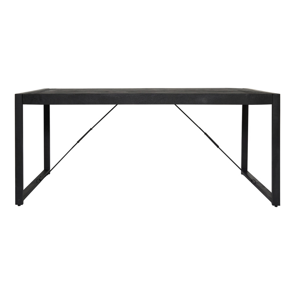 Eettafel Boaz Zwart | 140 cm