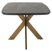 Eettafel Cambon 280 deens ovaal (Dark coffee)