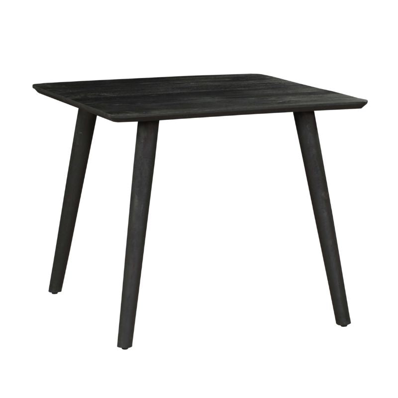 Eettafel Omaha Zwart | 90 x 90 cm