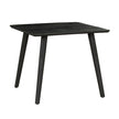 Eettafel Omaha Zwart | 90 x 90 cm