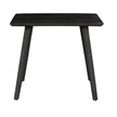 Eettafel Omaha Zwart | 90 x 90 cm