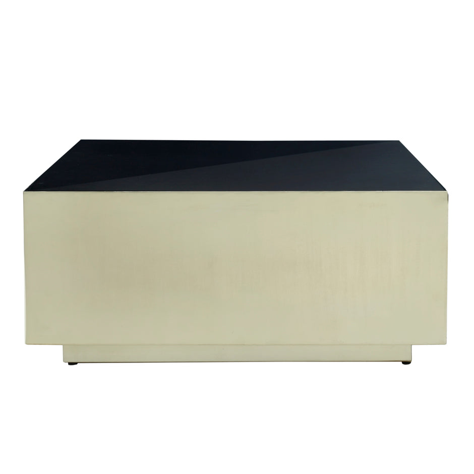 Salontafel Irvy Gold Black Enamel Set Van Twee