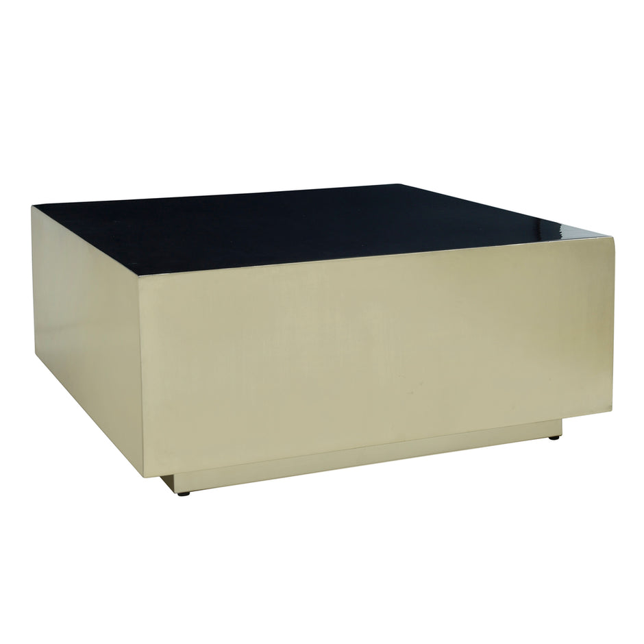 Salontafel Irvy Gold Black Enamel Set Van Twee