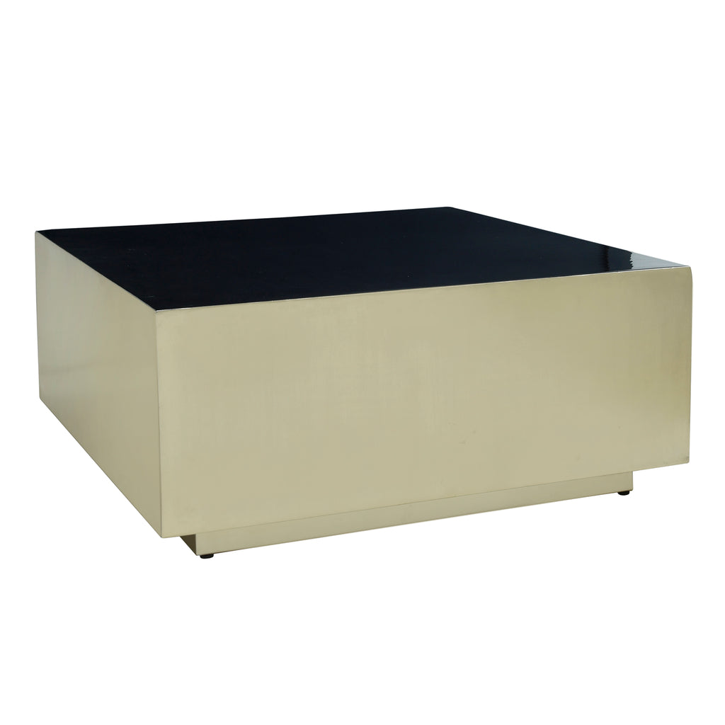 Salontafel Irvy Gold Black Enamel Set Van Twee