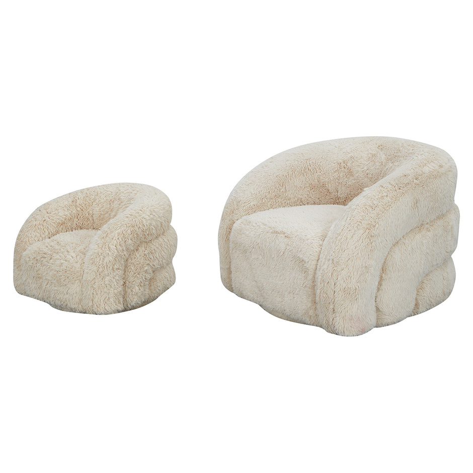 Kids draaifauteuil Lenny (Yakety Yak Sand)