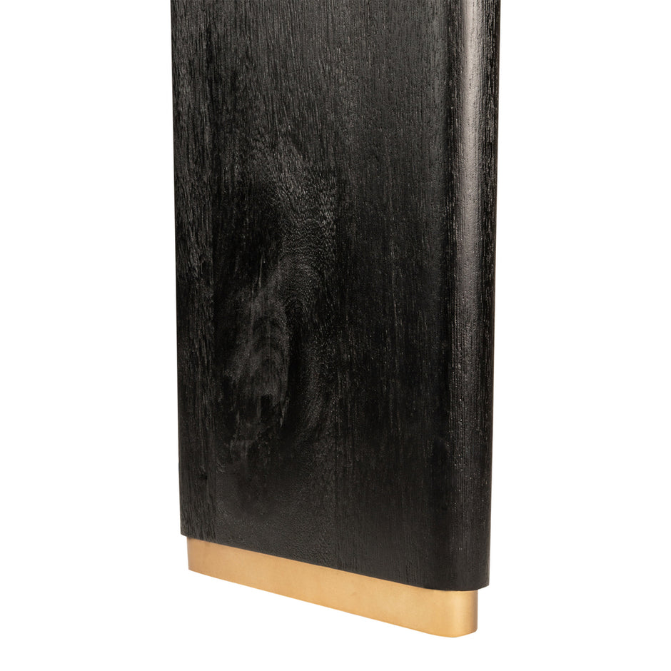 Eettafel Liber Zwart Mangohout 240cm