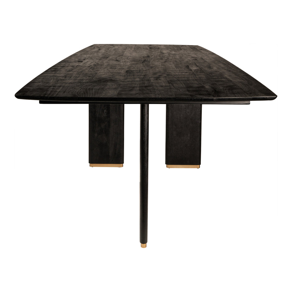 Eettafel Liber Zwart Mangohout 240cm