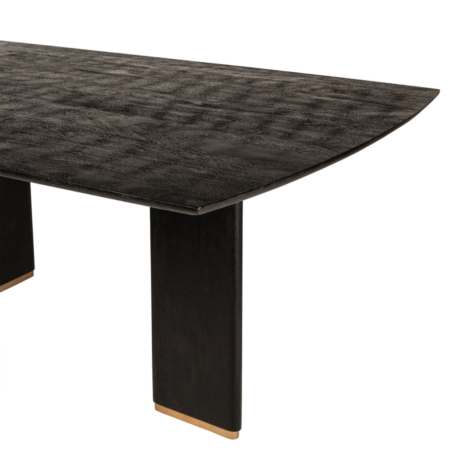 Eettafel Liber Zwart Mangohout 240cm