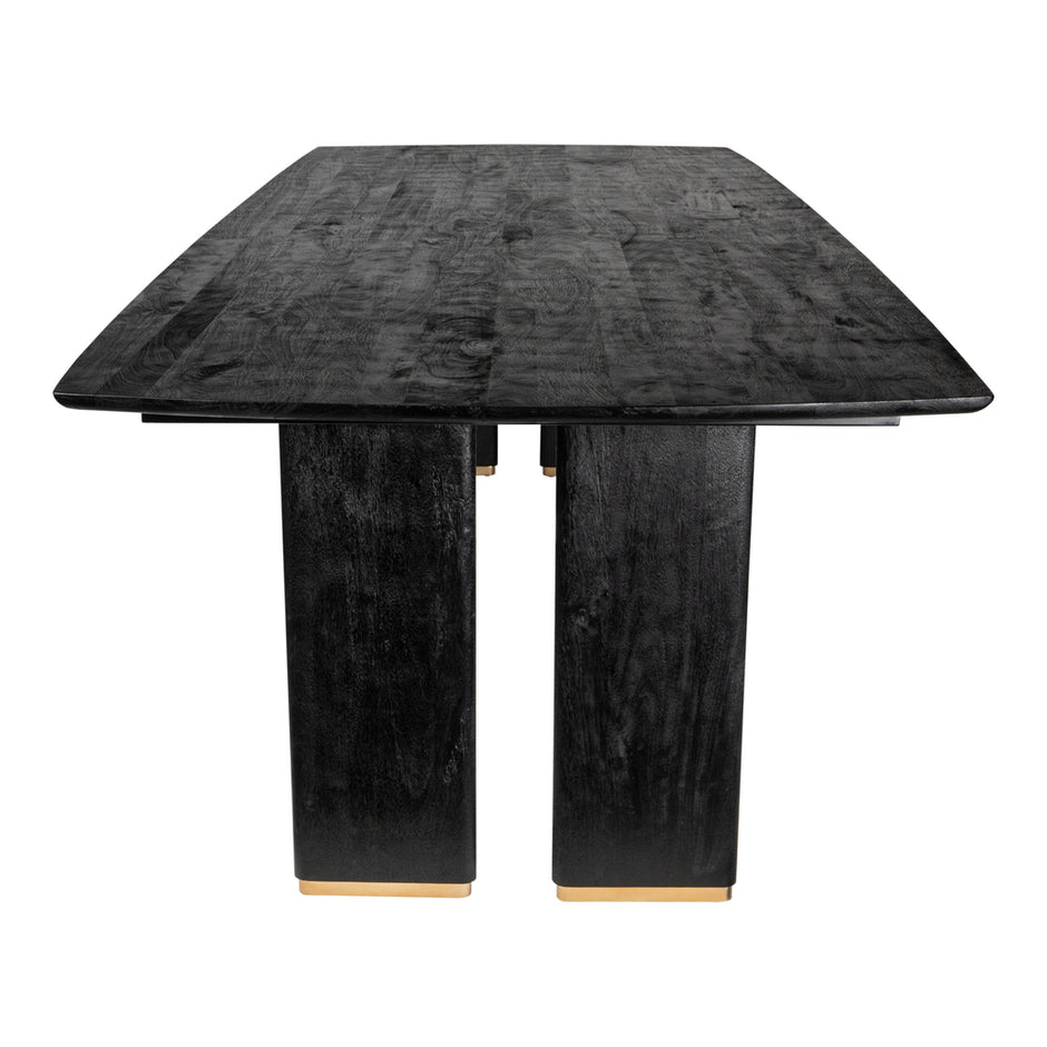 Eettafel Liber Zwart Mangohout 280cm