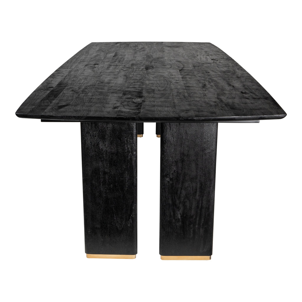 Eettafel Liber Zwart Mangohout 280cm