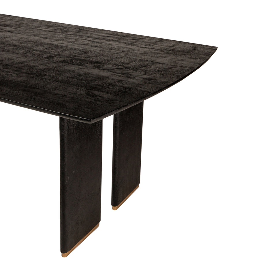 Eettafel Liber Zwart Mangohout 280cm