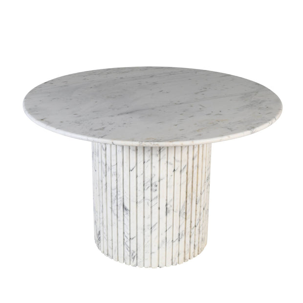 Eettafel Wit Marmer Rond