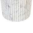 Eettafel Wit Marmer Rond