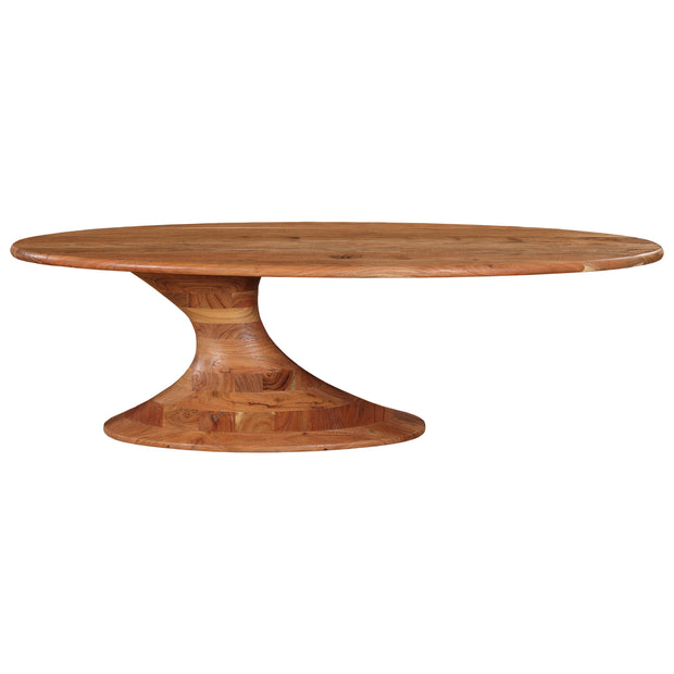 Salontafel Nemo Natural Acaiahout Ovaal 150cm