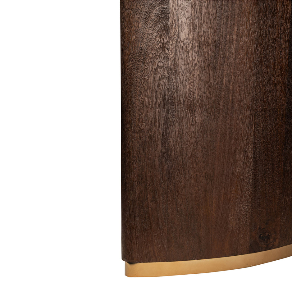Eettafel Ostara Brown Mangohout 240cm