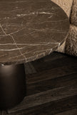 Bijzettafel Patras Brown Marble