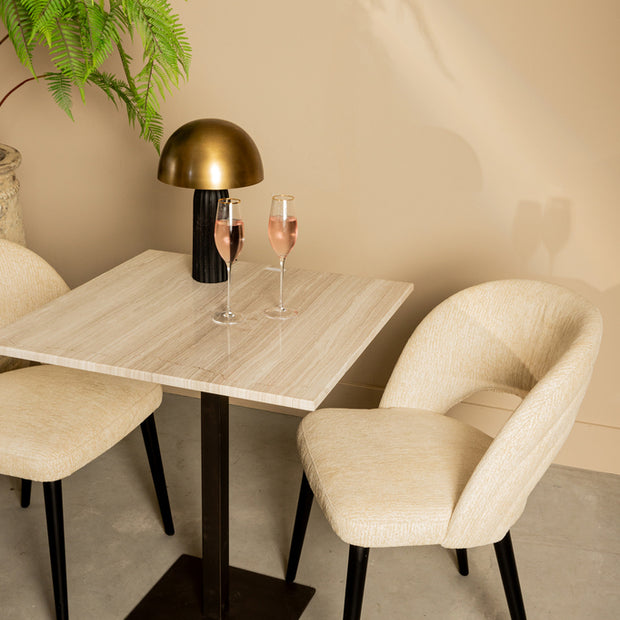 Bisytrotafel Plaza Vierkant Wit
